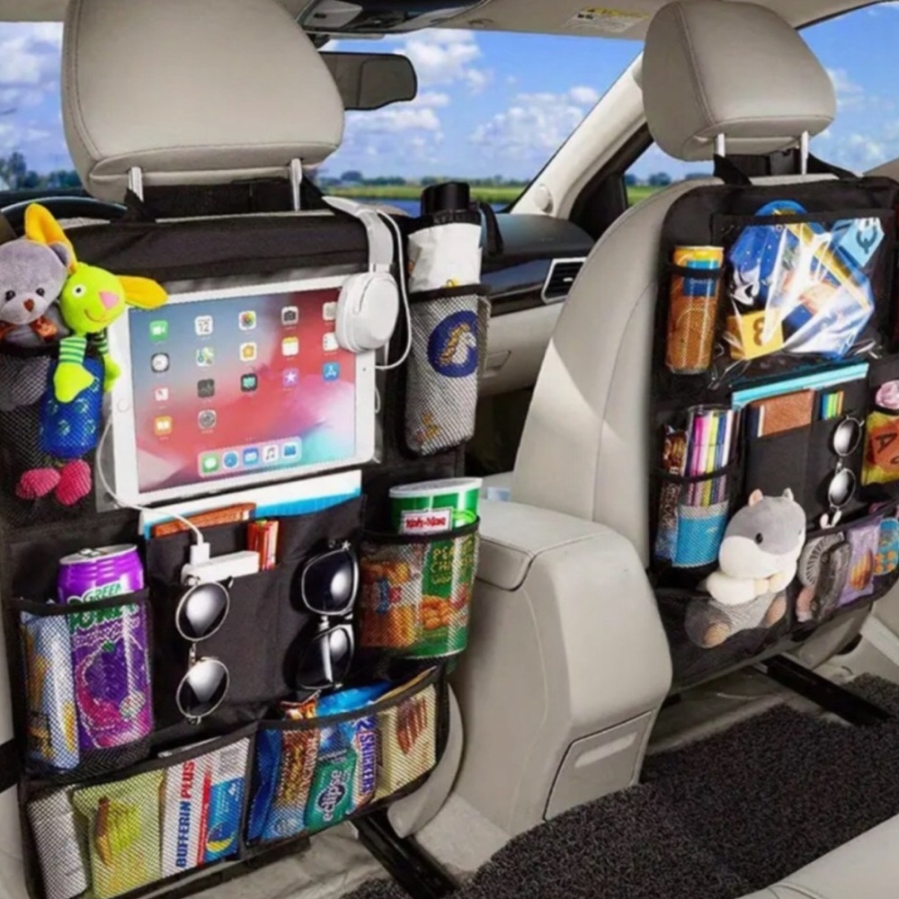 2 Universal Seat Back Storage Vehicle Organizers